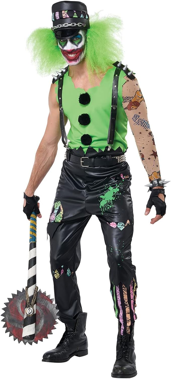 Crazed Clown Adult Costume Chicago Costume Company