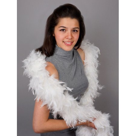 Deluxe Boa Adult White