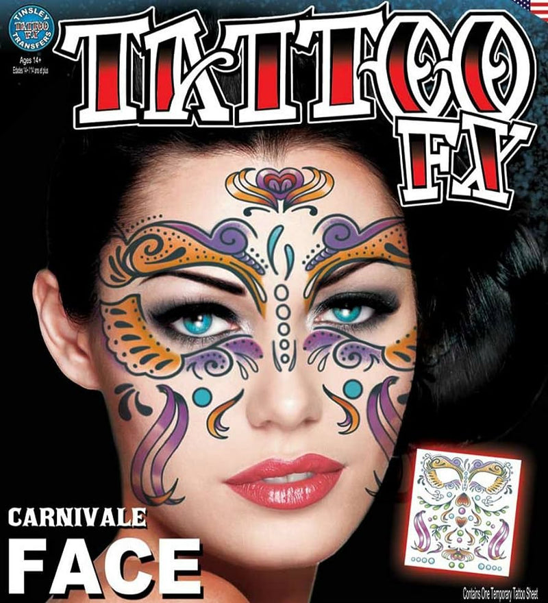Tattoo FX: Carnivale Face