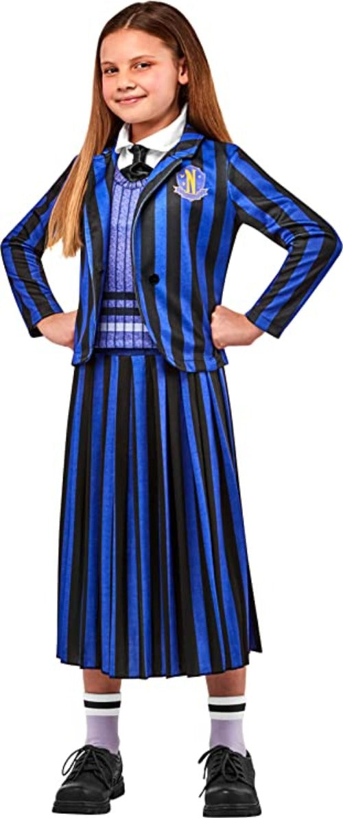 Wednesday Addams Nevermore Academy - Child School Uniform Costume