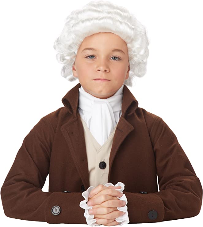 Colonial Man - Child Wig