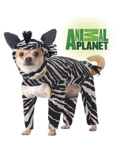 Animal Planet Zebra Dog Costume