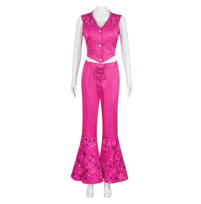 Adult Doll Pink Cowgirl Costume