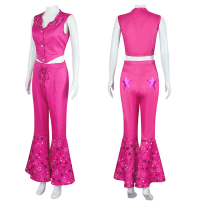 Adult Doll Pink Cowgirl Costume
