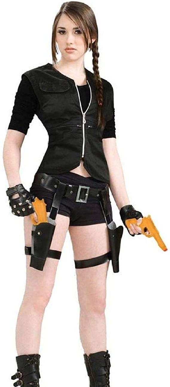 Thigh Holster Set with Guns Thigh Holster Set with Guns
