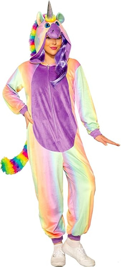 Purple unicorn onesie for adults deals