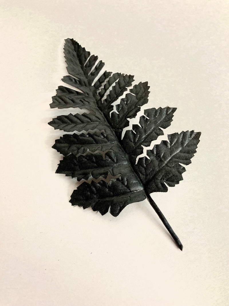 Artificial Foliage: Black Leaf