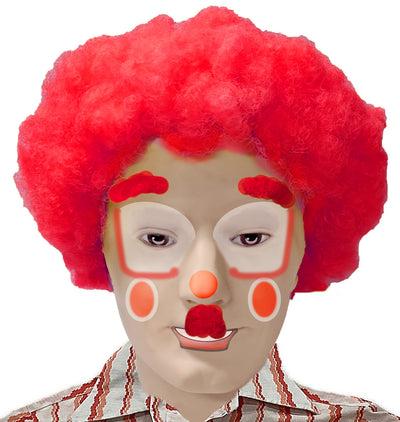 Medium and Super Jumbo Clown Wigs