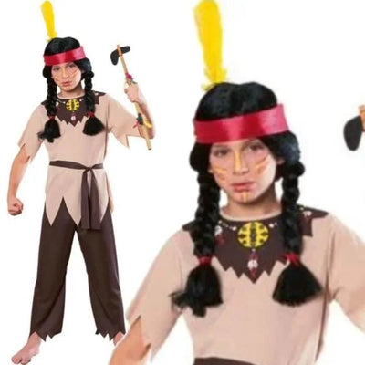 Native American Warrior Child Costume