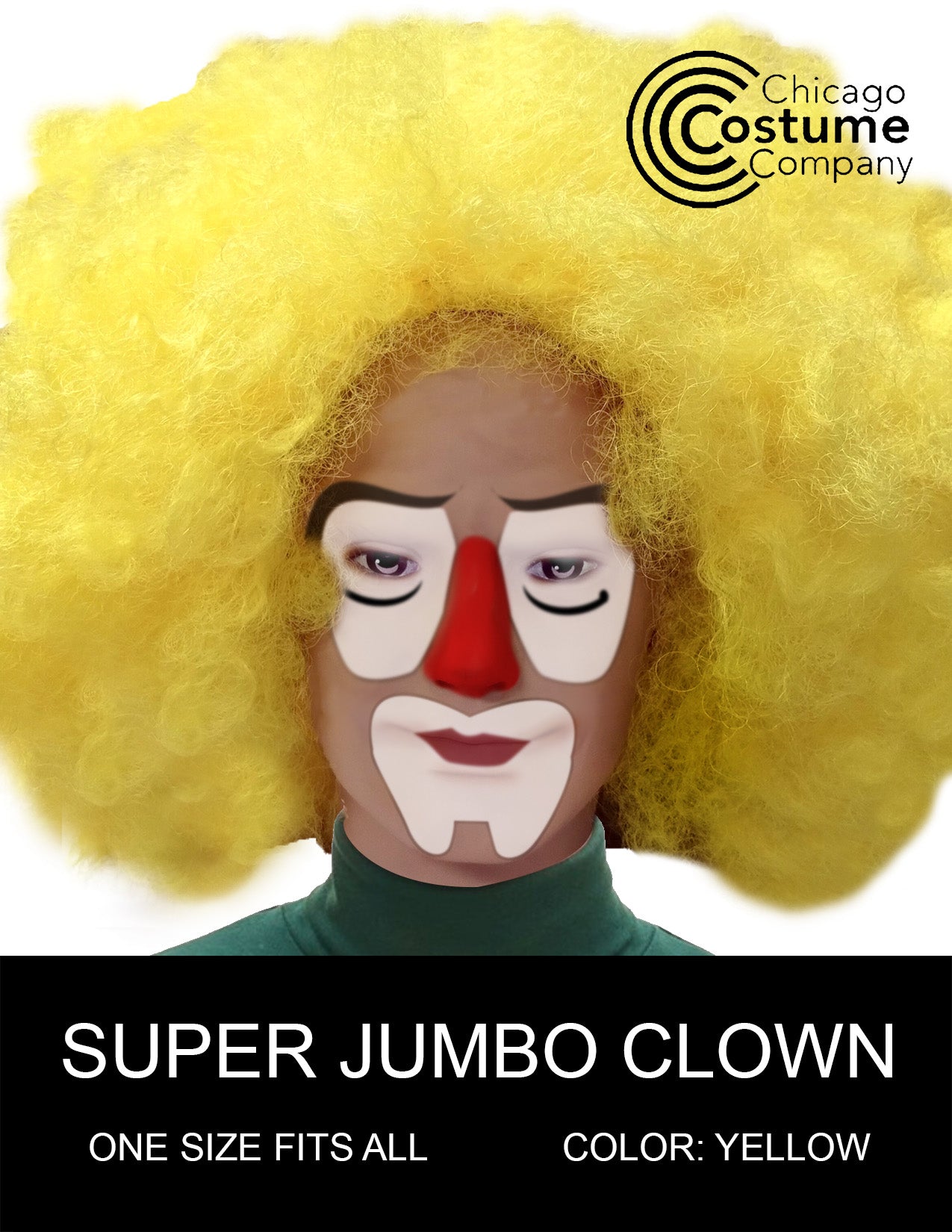 Medium and Super Jumbo Clown Wigs Chicago Costume Company