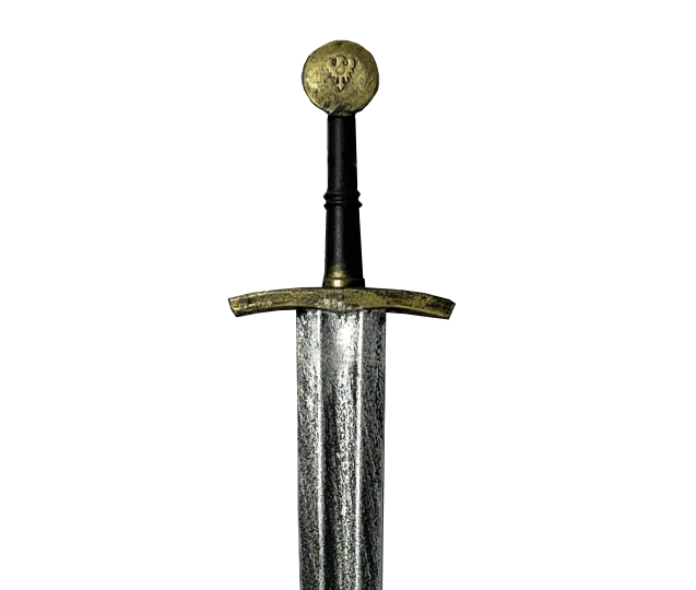 Stamped Silver Sword