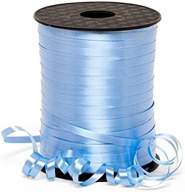curling ribbon blue