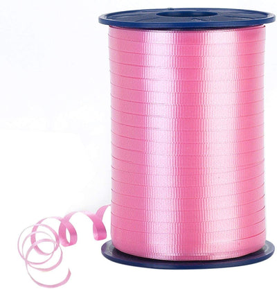 curling ribbon hot pink