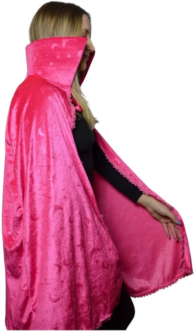 36" Moon and Star Velour Cape