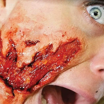 Hollywood Film Quality FX Transfers 3D Wounds- Ripped Flesh