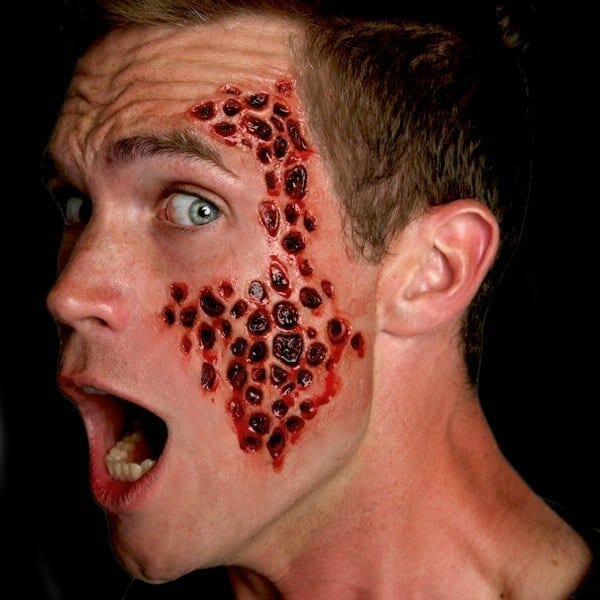 Hollywood Film Quality FX Transfers 3D Wounds- Trypophobia