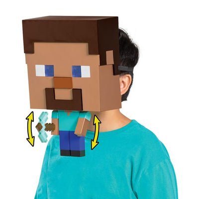 Minecraft Move a buddy - Steve Mask