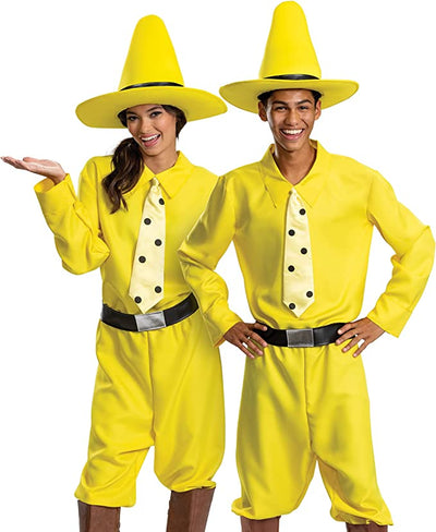 Curious George - The Person in the Yellow Hat - Adult Costume
