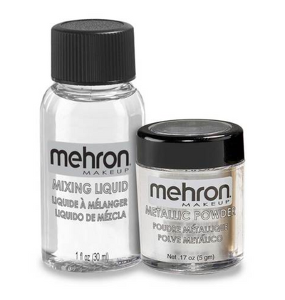 Mehron - Metallic Powder With Mixing Liquid