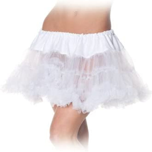 Tuck Gathered Skirt - White OS