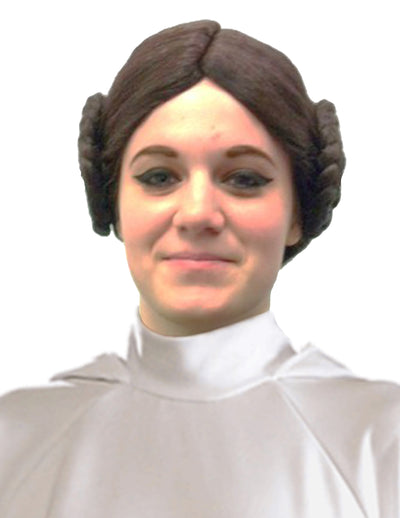 Experience the power of being a true princess... while you wear the Leia Wig! May the force be with you. star wars wig  princess leia  princess  Movies Pop Culture  Lorin  leia  Accessories  80s  1980s