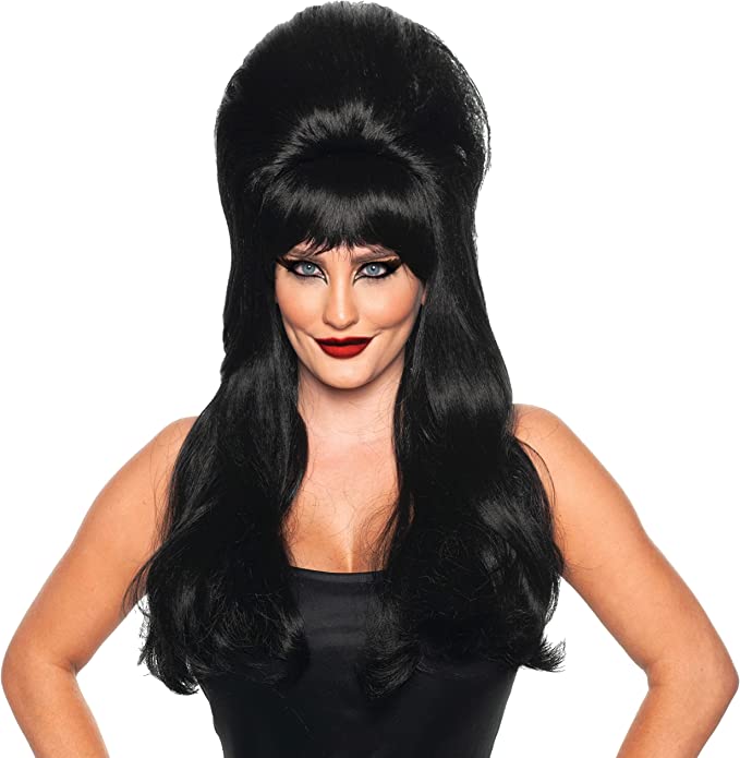 Gothic Mistress Beehive Wig Black main image 0