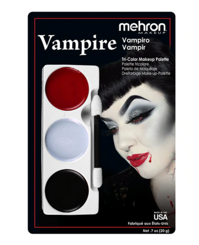 mehron tri color vampire makeup palette