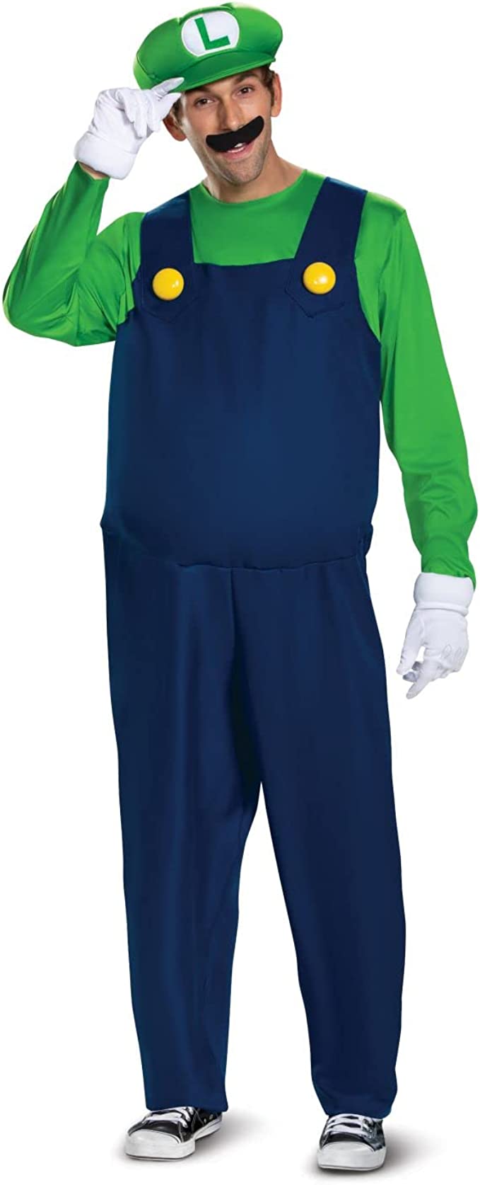 Deluxe Luigi - Adult Costume