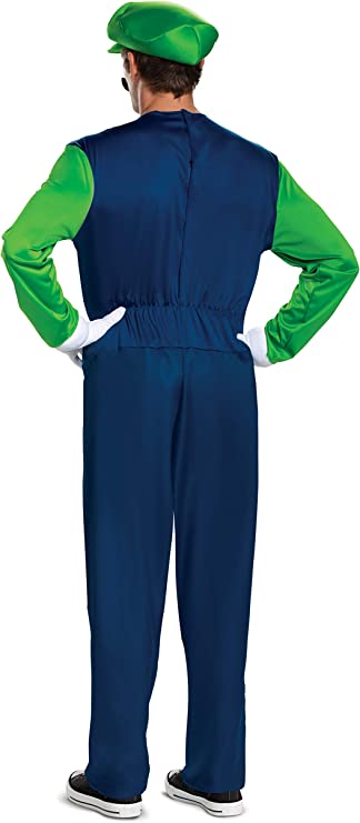 Deluxe Luigi - Adult Costume