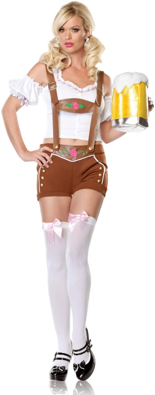 Little Miss Lederhosen Adult Costume