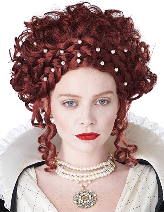 Elizabethan Lady - Adult Wig