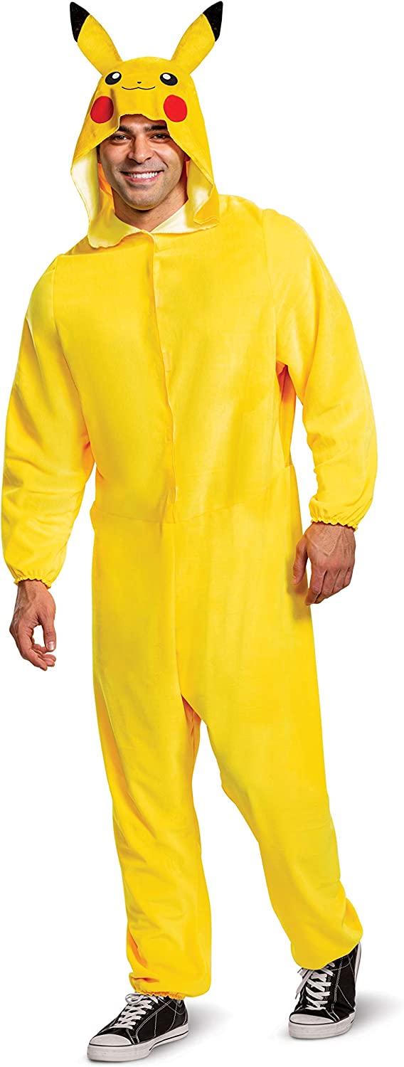 Classic Unisex Pikachu Adult Costume Chicago Costume Company