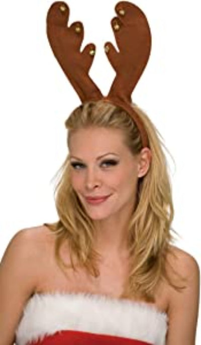 Reindeer Antlers with Bells Headband
