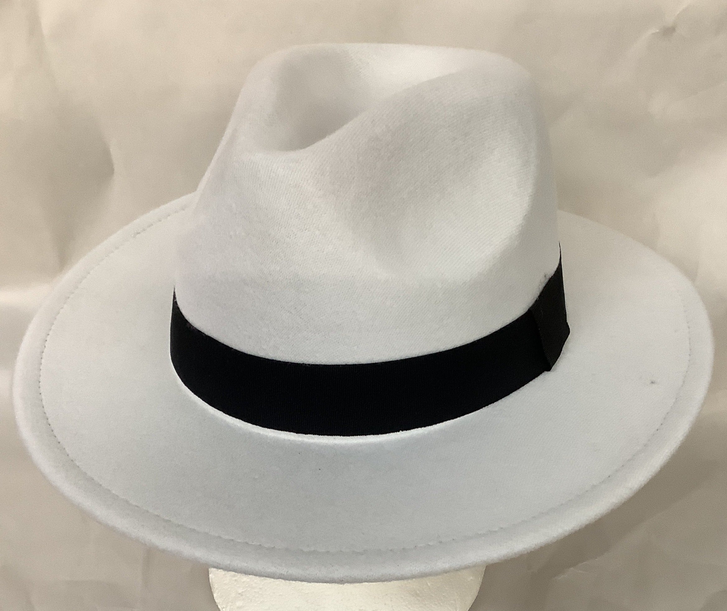 Fedora White Chicago Costume Company