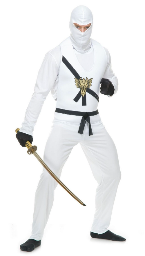 Ninja Avenger - Adult - White