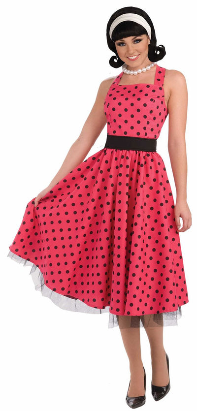 Flirtin' with the 50's Pretty in Polka Dots Dress