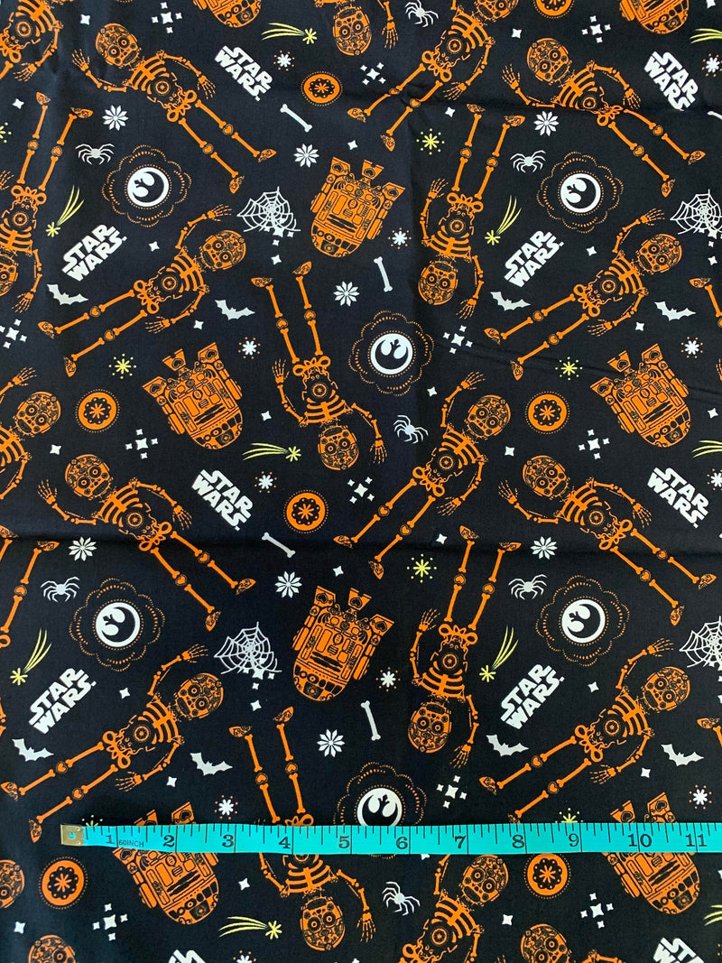 Star Wars Day of the Dead Print Fabric, 100% Cotton