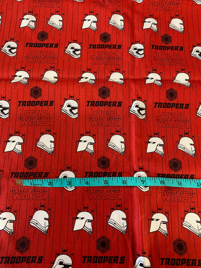 Star Wars Troopers Print Fabric, 100% Cotton