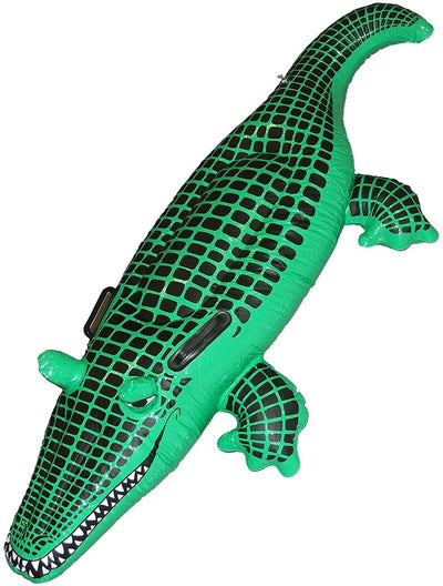 inflatable crocodile