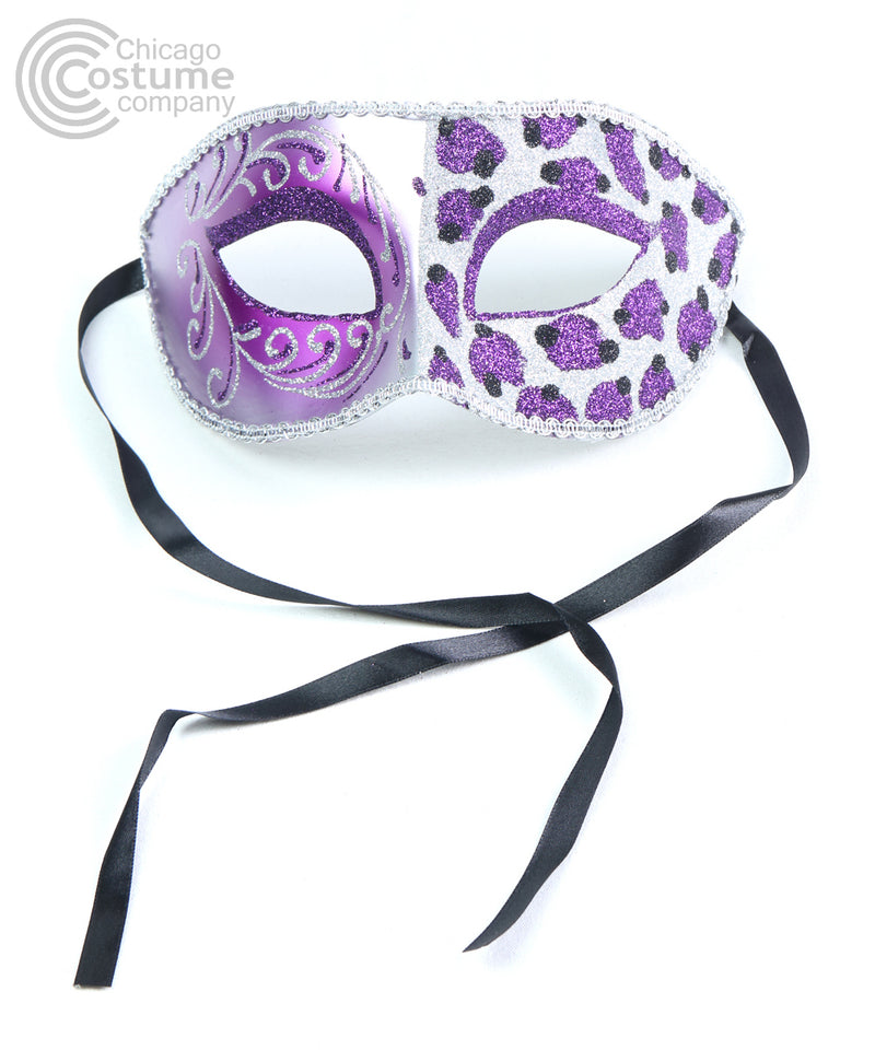 Trevor Eye Mask-Purple/Silver