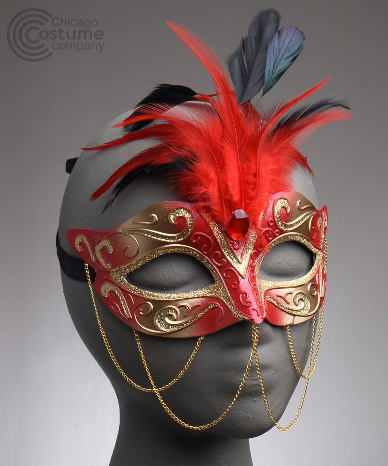 Tamire Eye Mask- Red