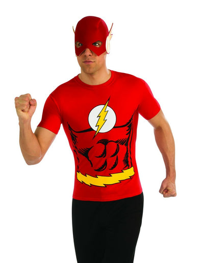 flash mask shirt set
