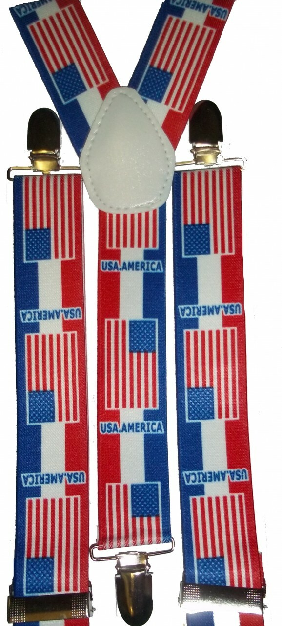 International Flag Suspenders USA
