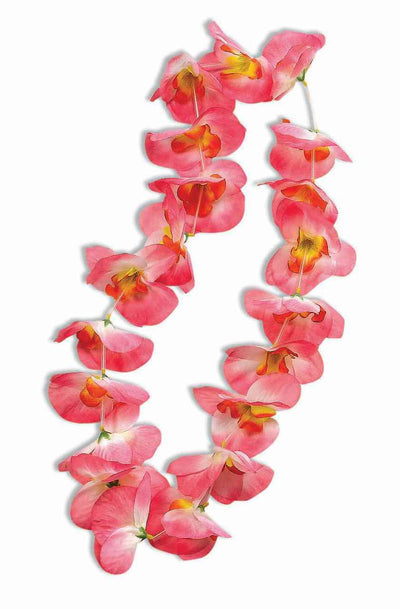 Pink & Orange Flower Hawaiian Lei