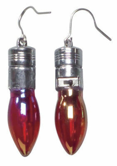 Blinking Light Bulb Earrings