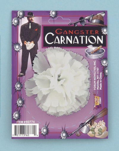 1920's Roaring 20's Costume White Carnation 