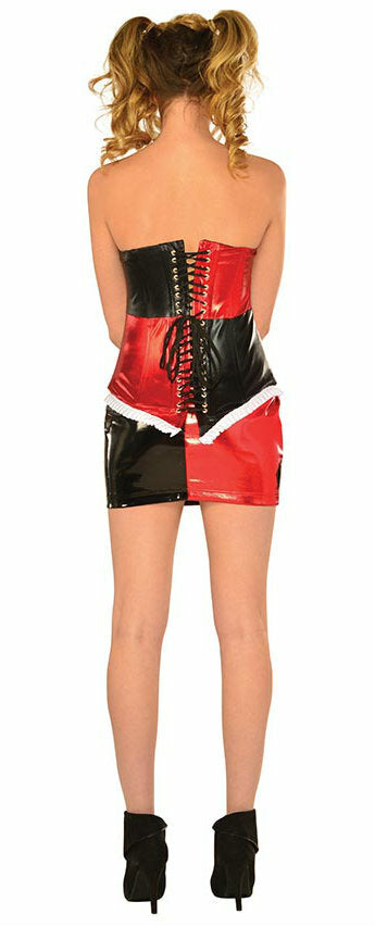 Adult Harley Quinn Corset Costume