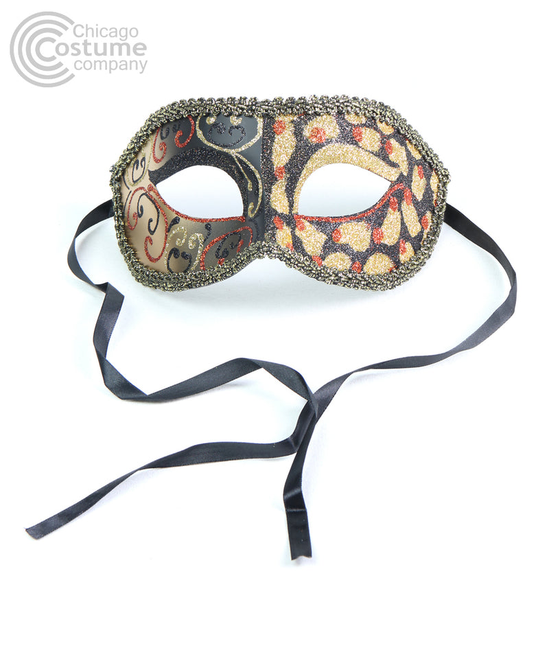 Trevor Eye Mask-Gold/Black