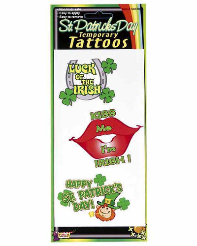 St. Patrick's Day Temporary Tattoos