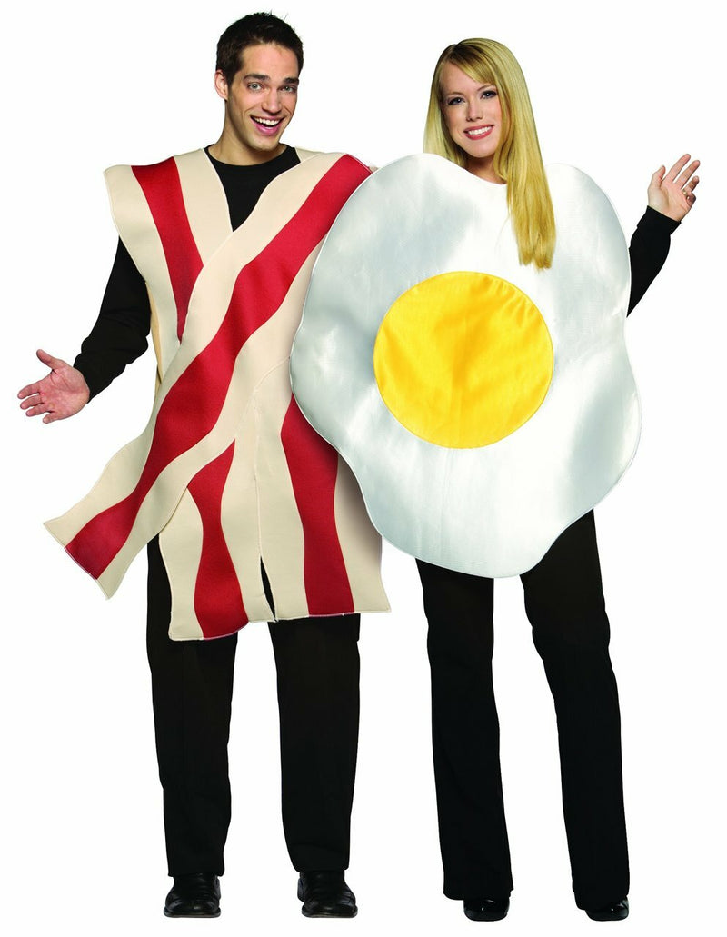 Bacon and Eggs Adult Couples Costume